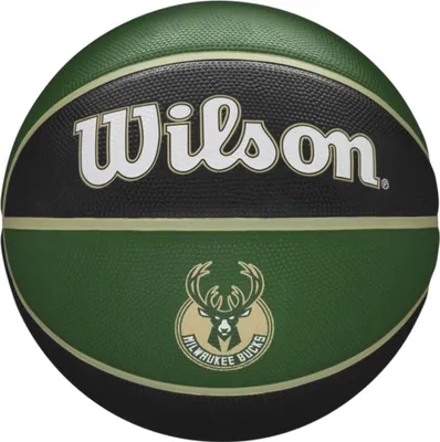 Produktbild von Wilson NBA Team Tribute Basketball Milwaukee Bucks 7 Basketball