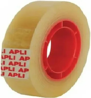 Zdjęcie produktu dla APLI 11103, 33 m, Przezroczysty, 0,028 mm, 1,9 cm, 19 mm, 35 szt.