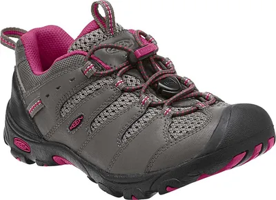 Produktbild von Keen Koven Low WP C Magnet/Cerise /Mädchen /Wanderschuhe /Wasserdicht /Atmungsaktiv