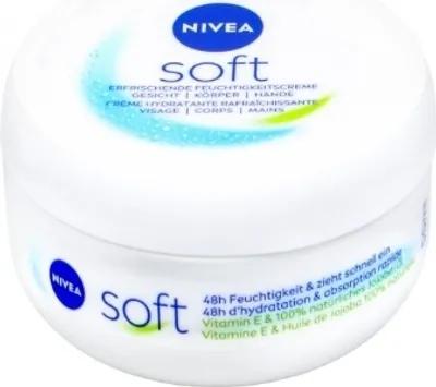 Obrázok produktu pre NIVEA Soft, 50 ml, Krém, Univerzálna pleť, Deň, Hydratačný, Výživný, Osviežujúce, 48 h