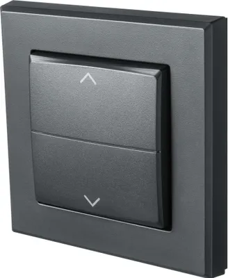 Produktbild von Homematic IP Tasterwippe für Markenschalter- mit Pfeilen,anthr