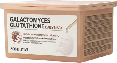 Produktbild von Some By Mi Galactomyces Glutathione Daily Mask 30 Stück – aufhellende Tuchmasken