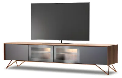 Obrázek produktu pro Elegantes braunes Holz Lowboard für modernes Wohnzimmer