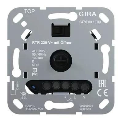 Immagine prodotto di Gira Raumtemperaturregler 230V Öffner Einsatz 247000 (247000)