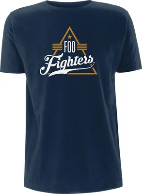 Obrázek produktu pro Foo Fighters - Tričko pro muže/dámy Uni RO705 (S) (Námořnická modrá)