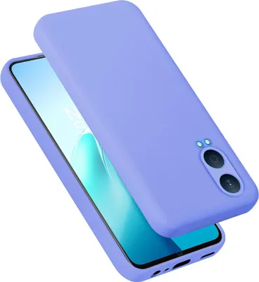 Produktbild von Cadorabo Hülle für OnePlus Nord CE4 Lite Hülle Silikon Handyhülle Case aus flüssigem Silikon, Kratzfeste und stoßfeste Schutzhülle für OnePlus Nord CE4 Lite