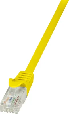 Obrázok produktu pre Logilink Patchkabel CAT5e  U/UTP AWG26/7  3m    gelb
