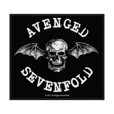 Obrázek produktu pro Avenged Sevenfold - Nášivka "Death Bat" - polyester RO1201 (One Size) (Black)