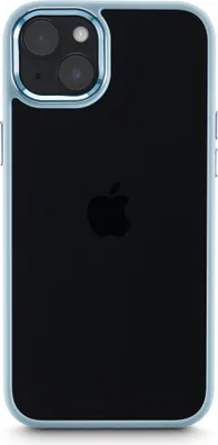 Image de Housse de portable "Cam Protect" pour Apple iPhone 15 Plus, transparent, bleu (00136031)