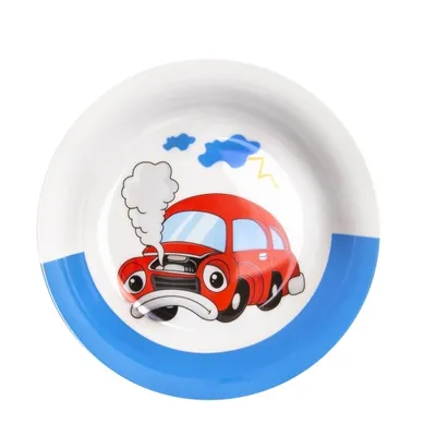 Image de Orion 128408 Assiette creuse pour enfants AUTO 19 cm