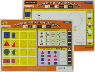 Produktbild von PRESSOGRAM Zaubertafel - Welt der Formen