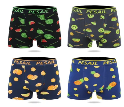 Produktbild von 4er Pack Herren Boxershorts bunter Mix , M - 2 XL, Baumwolle Gr. L