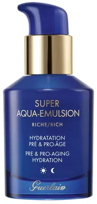 Imagen del producto de Guerlain Super Aqua Emulsión, unisex, de uso universal, con notas de jazmín e ylang-ylang, 50 ml