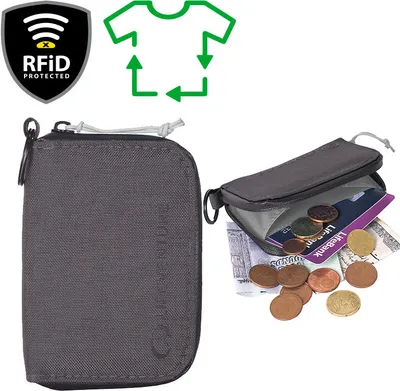 Produktbild von Lifeventure RRFiD Münzen Geldbörse Recycelt