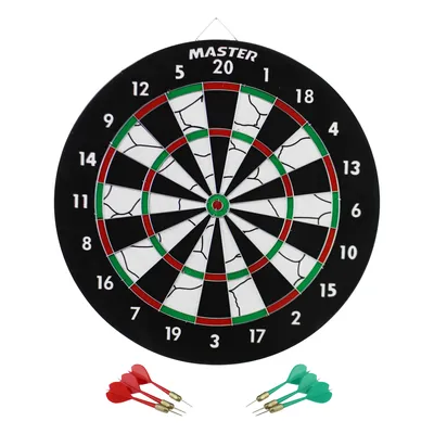 Produktbild von Zielscheibe MASTER Beflockung 37 cm, doppelseitig