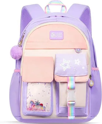 Produktbild von Famanu Kinderrucksack - Große Kapazität - Wasserdicht - Für Mädchen - Vorschule Grundschule