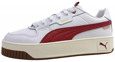 Produktbild von Puma Carina Street sportlicher Schnürer Weiß in Gr. 37.5
