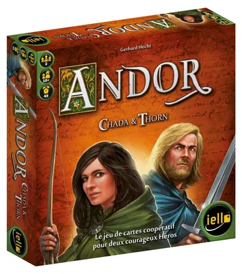 Productafbeelding van IELLO 51311 - Bordspellen - Andor - Chada en Torn