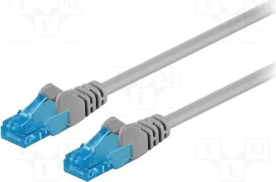 Produktbild von 1x grau 2 55422 RJ45-Kabel L: 3m Cu 6a