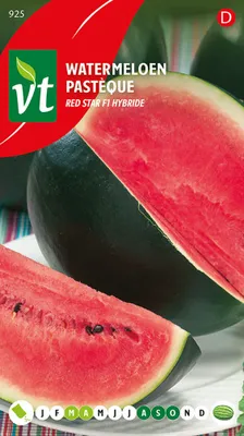 Produktbild von Wassermelone Red Star F1 Hybrid Samen - Ca. 10  Samen | VT_925