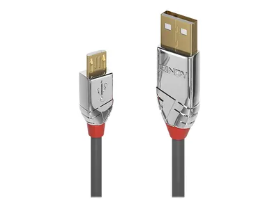 Produktbild von LINDY USB 2.0 Kabel Typ A/Micro-B Cromo Line M/M 2m