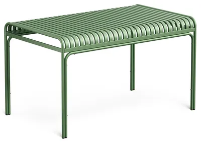Produktbild von di volio Gartentisch MALIO - 130x80 cm, wetterfester Outdoor-Tisch aus Metall, matt grün