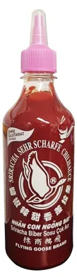 Produktbild von Flying Goose - Sriracha - sehr scharfe Chilisauce - Ohne Glutamat - 455ml