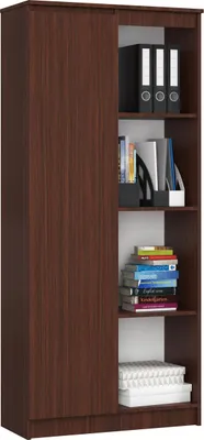 Produktbild von Akord Regal Wenge 80X35X180 Cm