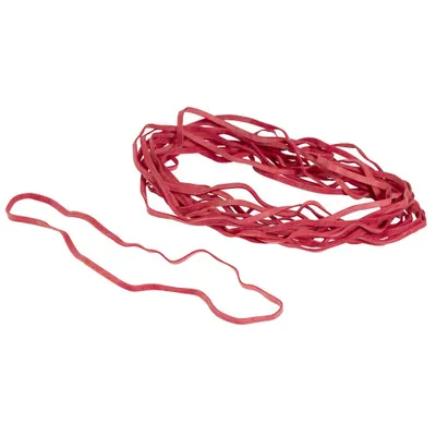 Produktbild von Gowi Gummibänder rot 0,4 cm, Ø 15,0 cm, 500,0 g