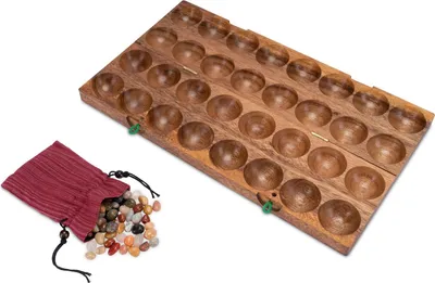 Zdjęcie produktu dla Hus - Bao - Kalaha - Mancala - gra w kamienie