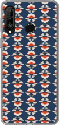 Produktbild von MuchoWow® Handyhülle Schutzhülle Hülle für Telefoonhoesje Huawei P30 Lite Muster - Abstrakt - Blumen Silikon Softcase Handy Hülle - Handyhülle