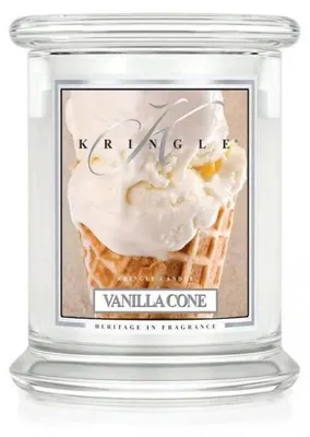 Productafbeelding van Kringle Candle, geurkaars in pot, medium formaat, vanille-geur