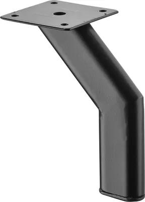Produktbild von Hettich Möbelfuß Lipsia schwarz Höhe: 150 mm