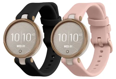 Produktbild von kwmobile 2x Sportarmband kompatibel mit Garmin Lily Sport Armband - Fitnesstracker Band Set aus TPU Silikon
