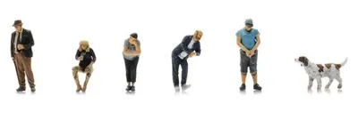 Produktbild von Artitec 5870098 - H0 / 1:87 - Trinkhalle Figuren - Neu