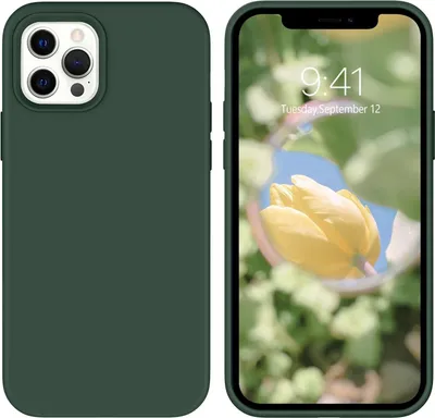 Immagine prodotto di Custodia per iPhone 12 Pro Max 6,7" in silicone verde Strong