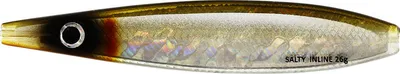 Produktbild von Westin 10cm 26g Salty Inline Blinker - Durchlaufblinker, Farbe:Olive Ayu