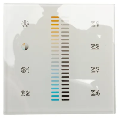 Produktbild von CONNEX DMX Wandcontroller 4 Zones CCT 3CH SR-2830BDMX