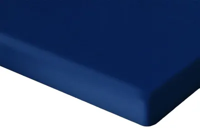 Produktbild von Bettlaken, Satin-Spannbettlaken, Hohe Qualität 200x220 Dunkelblau