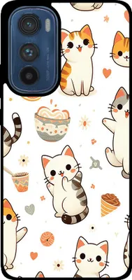 Obrázok produktu pre Smartphonica Phone Case Fit pre Motorola Edge 30 s potlačou mačky - TPU zadný kryt puzdra cat design