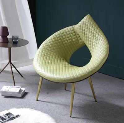 Produktbild von Luxus Sessel Club Stuhl Einrichtung Möbel Lounge Relax Wohnzimmer Neu