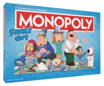 Produktbild von Monopoly - Family Guy (2024 Edition) Board Game ENG