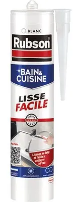 Immagine prodotto di Rubson Sigillante levigante per sanitari Bianco Cartuccia 280 ml - Henkel Gp
