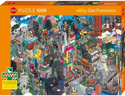 Immagine prodotto di HEYE Puzzle Pixorama: San Francisco Quest 1000 dílků