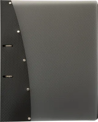 Obrázok produktu pre VELOFLEX 1141480 VELOFLEX Diamond Präsentationsringbücher 2-Ringe schwarz 2,9 cm DIN A4