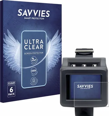 Produktbild von 6x Für Uwatec Galileo G2 Schutzfolie Savvies Displayschutz Display Schutz Folie Klar Transparent