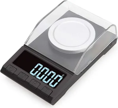 Produktbild von INF Batteriebetriebene Digitalwaage/Kaffeewaage 100g/0.001g