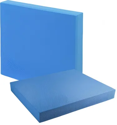 Imagen del producto de Cojín de espuma para equilibrio, de 40 x 33 x 5 cm, que no se deforma, ideal para yoga y gimnasia