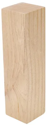 Schnitzholzblock Kiefer, unbehandelt, 39 x 10 x 10 cm