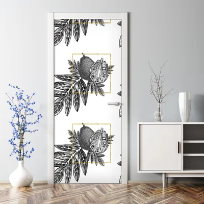 Produktbild von Dekorative Türtato Aufkleber selbstklebend Klebefolie Türposter Marmorfleck 70 x 200 cm